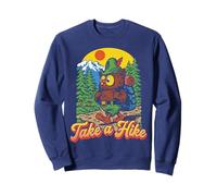 Take A Hike Retro Woodsy Owl Give a Hoot Vintage Hiking Sweatshirt