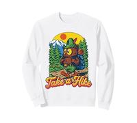 Take A Hike Retro Woodsy Owl Give a Hoot Vintage Hiking Sweatshirt