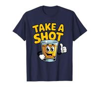 Take A Shot Verre à Shot Amusant Whisky Alcool Bar T-Shirt