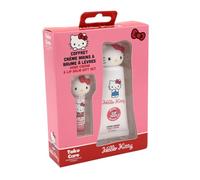 TAKE CARE | Coffret Duo Hello Kitty | Baume à Lèvres 4g & Crème Mains 40ml | Hydratant & Nourrissant | Vegan | +90% d'ingrédients naturels | Testé dermatologiquement