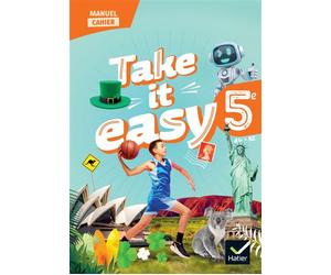 Take it easy 5e - Anglais - Ed. 2026 - Manuel-cahier élève - Erwan Gouraud - Hatier - broché - Scolaire / Universitaire