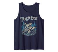 Take It Easy Sloth and Turtle Funny Speed Débardeur