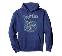 Take It Easy Sloth and Turtle Funny Speed Sweat à Capuche