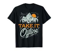 Take It Offline Funny Randking Amoureux de la Nature T-Shirt