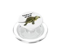 Take it Slow Sea Turtle Cell Phone Grip Button Pop Up Knob PopSockets PopGrip pour MagSafe