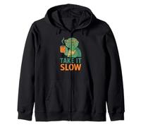 Take It Slow Turtle Sweat à Capuche