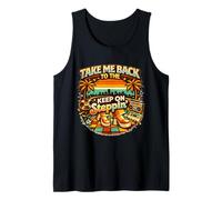 Take Me Back Keep on Steppin Retro Disco Groove Débardeur