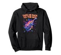 Take Me Back to The 80's Guitar Fun Throwback Music Memories Sweat à Capuche