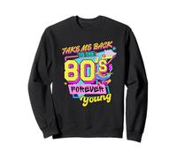 Take Me Back to the 80s Retro Vintage Halloween Costume années 80 Sweatshirt