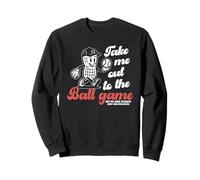 Take Me Out to The Ball Game, Retro Baseball Sweatshirt