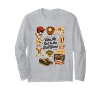 Take Me Out to The Ball Jeu Vintage Duck Manche Longue