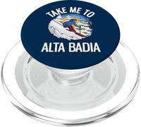 Take Me to Alta Badia Funny Dolomites Ski PopSockets PopGrip pour MagSafe