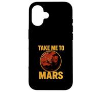 Take Me To Mars Cool Exploration spatiale pour homme Coque pour iPhone 16