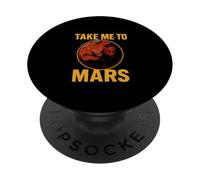Take Me To Mars Cool Exploration spatiale pour homme PopSockets PopGrip Adhésif