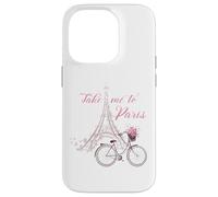 Take Me to Paris Tour Eiffel Français Love Femmes Hommes France Coque pour iPhone 14 Pro