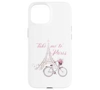 Take Me to Paris Tour Eiffel Français Love Femmes Hommes France Coque pour iPhone 15
