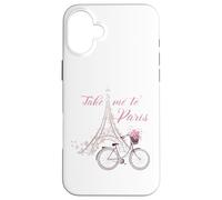 Take Me to Paris Tour Eiffel Français Love Femmes Hommes France Coque pour iPhone 16 Plus