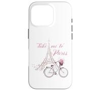 Take Me to Paris Tour Eiffel Français Love Femmes Hommes France Coque pour iPhone 16 Pro
