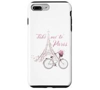 Take Me to Paris Tour Eiffel Français Love Femmes Hommes France Coque pour iPhone 7 Plus/8 Plus