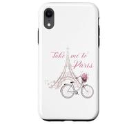 Take Me to Paris Tour Eiffel Français Love Femmes Hommes France Coque pour iPhone XR