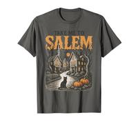 Take Me to Salem Massachusetts Vintage Retro Halloween Witch T-Shirt