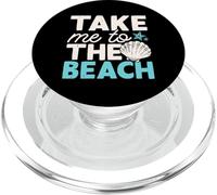 Take Me to The Beach PopSockets PopGrip pour MagSafe