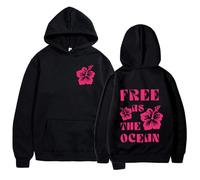 Take Me to The Beach Sweat à Capuche Unisexe imprimé Casual Sport rétro Harajuku Graffiti Pull-Over