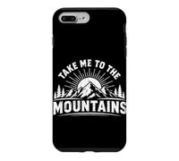 Take Me to The Mountains Randonnée Nature Camping Forêt Nature Coque pour iPhone 7 Plus/8 Plus