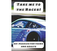 Take Me to the Races Word Search Puzzle Book: Word Searches with Easy to Read Print about vehicles, speed, competition and more | 6x9 inches, 110 ... for Vacations, Holidays and Free Time