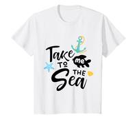 Take Me to The Sea Dire Nautique Décoration d'ambiance côtière T-Shirt