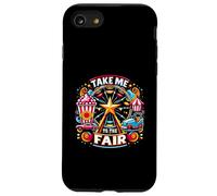 Take Me To The State And County Fairs Grande roue Pop Corn Coque pour iPhone SE (2020) / 7 / 8