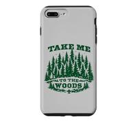 Take Me to The Woods Vintage Hiking Scouting Outdoor Coque pour iPhone 7 Plus/8 Plus