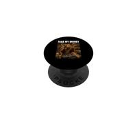 Take My Money pêcheur Pêche drôle Passionné de pêche T-Shirt PopSockets PopGrip Adhésif