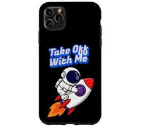 Take Off with Me Rocket Flying Coque pour iPhone 11 Pro Max