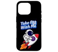 Take Off with Me Rocket Flying Coque pour iPhone 16 Pro