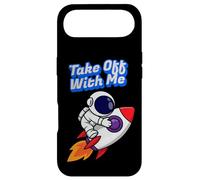 Take Off with Me Rocket Flying Coque pour iPhone Air