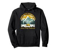 Take Only Memories Leave Only Footprints - Camping amusant Sweat à Capuche