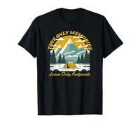 Take Only Memories Leave Only Footprints - Camping amusant T-Shirt