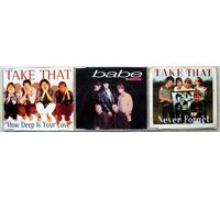 Take That - 10 Songs von Take That in einer einmaligen Zusammenstellung auf 3 CD-Singles (CD Single Bundle, 10 Titel) Take That Babe / Pray / All I Want Is You / Give Good Feeling / How Deep Is Your Love / Every Guy - Live / Back For Good - Live / Never Forget / Babe - Live u.a.