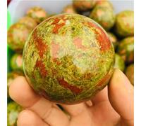 Take The Green Stone Quartz Crystal Ball Home Decoration Cutting and polishing 1pc Ornaments (Size : 4cm) Gemstone Stone
