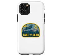 Take The Lead Cub Scout Wolf Pack Akela Outdoor Badge Coque pour iPhone 11 Pro