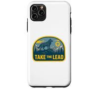 Take The Lead Cub Scout Wolf Pack Akela Outdoor Badge Coque pour iPhone 11 Pro Max