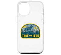 Take The Lead Cub Scout Wolf Pack Akela Outdoor Badge Coque pour iPhone 12/12 Pro