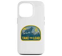Take The Lead Cub Scout Wolf Pack Akela Outdoor Badge Coque pour iPhone 13 Pro