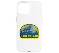 Take The Lead Cub Scout Wolf Pack Akela Outdoor Badge Coque pour iPhone 15