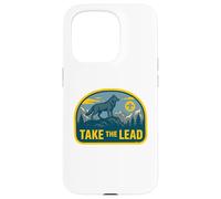 Take The Lead Cub Scout Wolf Pack Akela Outdoor Badge Coque pour iPhone 15 Pro