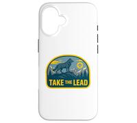 Take The Lead Cub Scout Wolf Pack Akela Outdoor Badge Coque pour iPhone 16