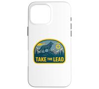 Take The Lead Cub Scout Wolf Pack Akela Outdoor Badge Coque pour iPhone 16 Pro Max
