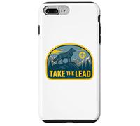 Take The Lead Cub Scout Wolf Pack Akela Outdoor Badge Coque pour iPhone 7 Plus/8 Plus