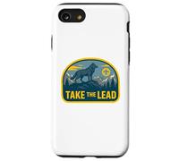 Take The Lead Cub Scout Wolf Pack Akela Outdoor Badge Coque pour iPhone SE (2020) / 7/8